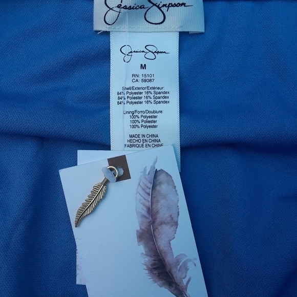 Jessica Simpson Tankini Set sz Medium - Picture 5 of 7